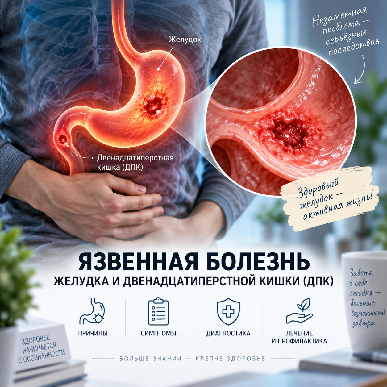 Язвенная болезнь желудка и двенадцатиперстной кишки